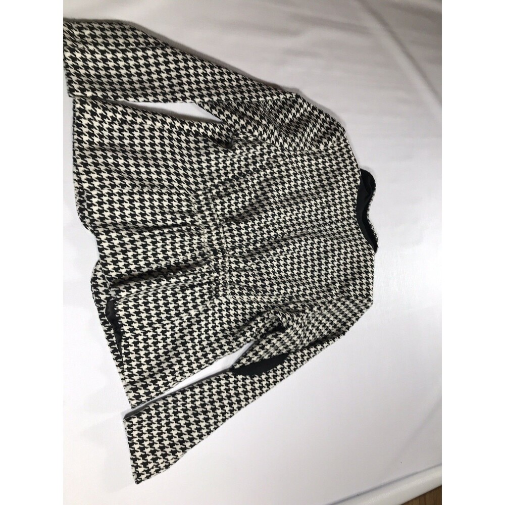Joan Rivers Women’s Vintage Black Herringbone, Elbow Patch Blazer Size 10 - Picture 9 of 9